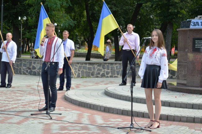 Як у Ковелі відзначили День Державного Прапора Україна. ФОТО