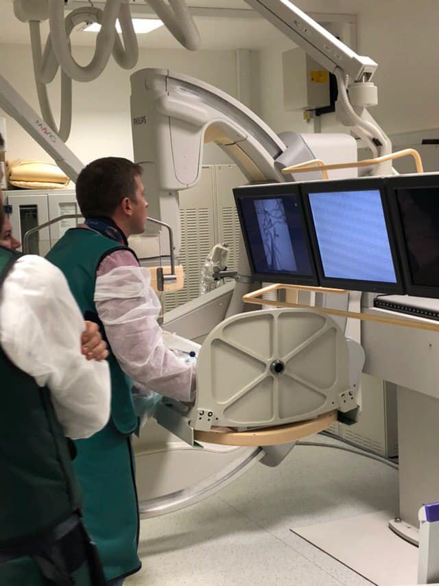 Луцькі лікарі вчилися робити складні операції на головному мозку. ФОТО