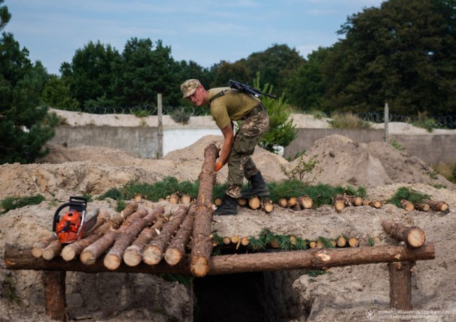 На Волинському напрямку продовжують укріплювати кордон з Білоруссю. ФОТО.ВІДЕО