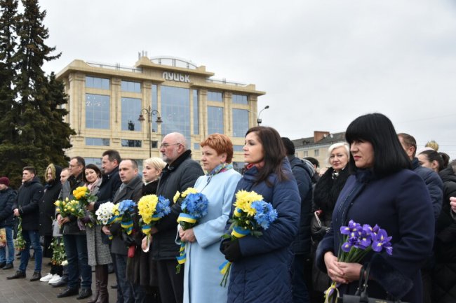 У Луцьку відзначили 149-ту річницю від дня народження Лесі Українки. ФОТО