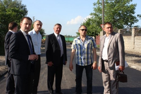 Ремонт на вулиці Грабовського