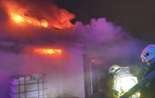 У Луцьку спалахнула пожежа на дачному масиві