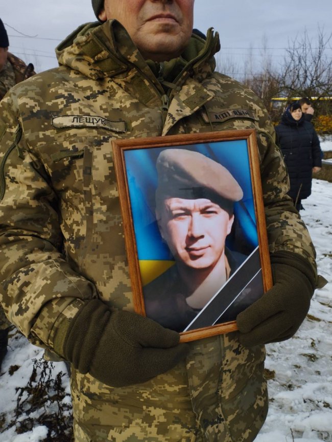 На Волині попрощалися із Героєм України, який загинув майже 2 роки  тому, звільняючи Макарів на Київщині