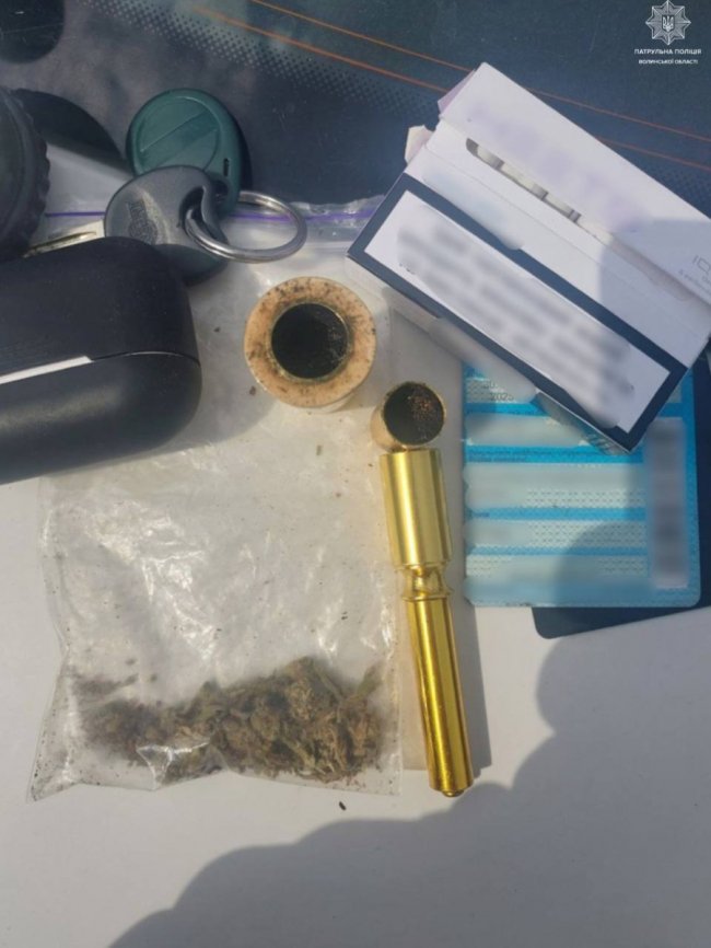 У Луцьку затримали чоловіків із дурманом