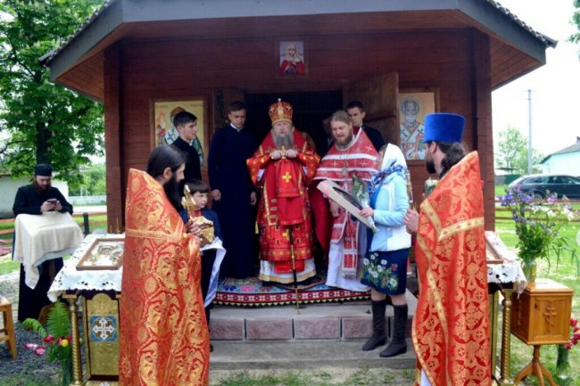 У селі на Волині освятили храм УПЦ (МП)