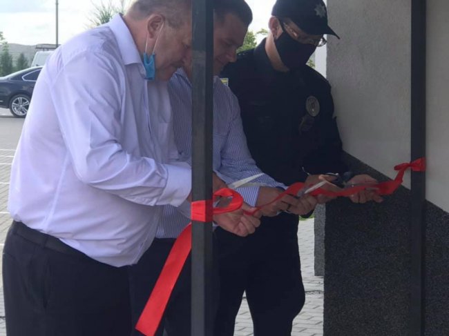 У селі поблизу Луцька відкрили поліцейську станцію. ФОТО