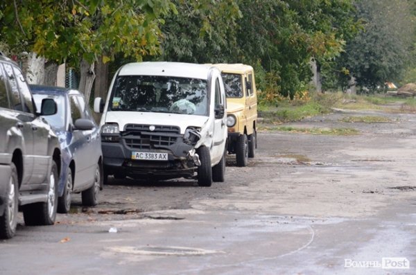 У Луцьку на Львівській ДТП: не розминулись «Opel» та «Fiat»