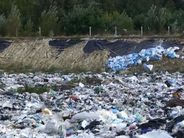 На Волині – переповнені сміттєві полігони. ВІДЕО