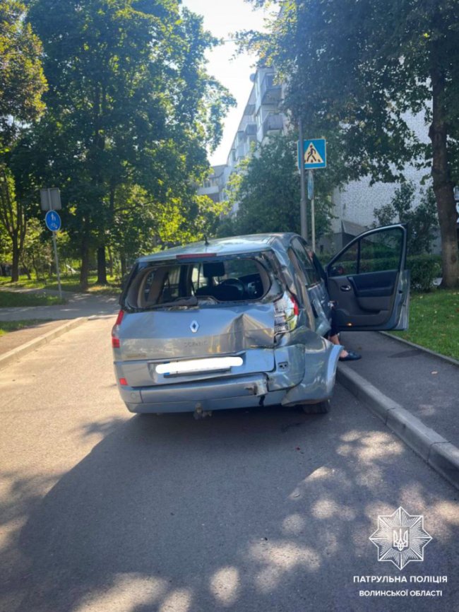 У Луцьку водій маршрутки скоїв ДТП. ФОТО