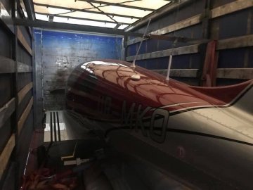 Через «Ягодин» намагалися перевезти двомісний літак на суму понад 4 мільйони гривень