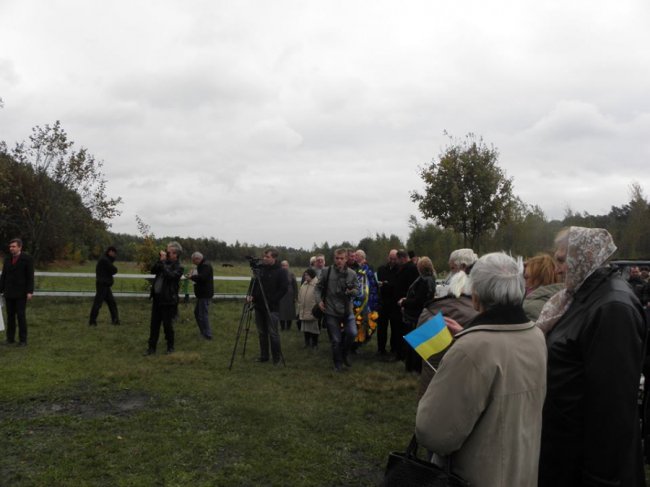 На Волині відкрили пам’ятний знак на місці стоянки УПА-Північ