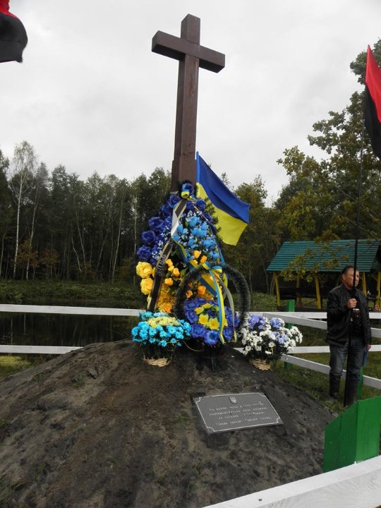 На Волині відкрили пам’ятний знак на місці стоянки УПА-Північ