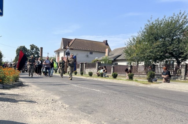 Загинув на полі бою у Курській області: на Волині попрощалися з Героєм Юрієм Озюком