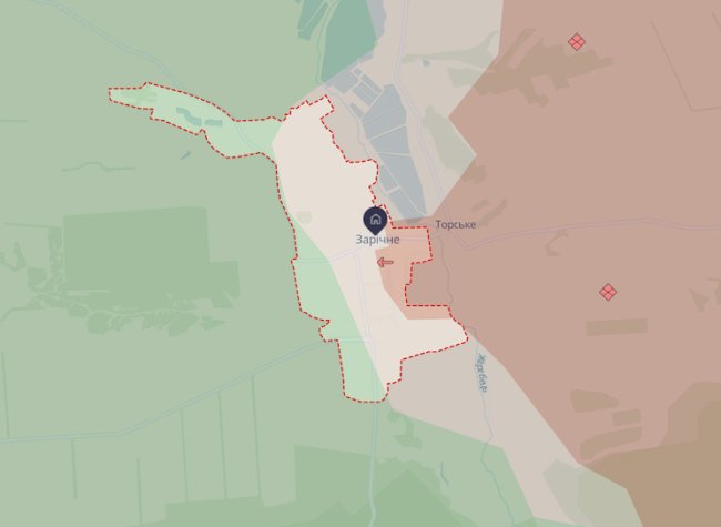 Українські бійці звільнили від окупантів село Зарічне на Донеччині