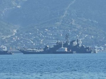 Федоров показав відео, як морський дрон знищує російський корабель