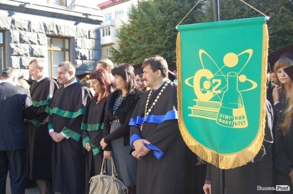 У Луцьку – посвята в студенти «європейського» вишу. ФОТО