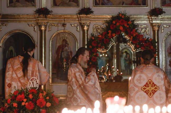 Пасхальне богослужіння у храмі в Жидичині. ФОТО