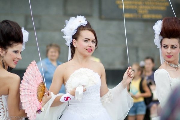 Переможці Параду наречених в Луцьку. ФОТО