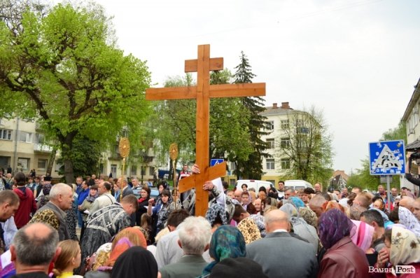 Хресна дорога у Луцьку. ФОТО