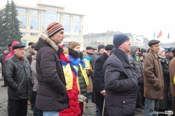Народне віче в Луцьку. ФОТО