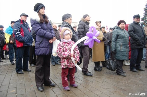 Народне віче в Луцьку. ФОТО