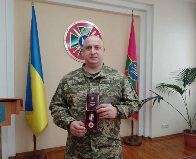 Прикордонника з Волині нагородили орденом «За мужність»
