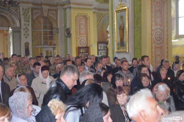 У Луцьку пройшла панахида за загиблими під час АТО. ФОТО