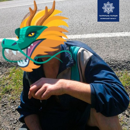 3,01 проміле: п'яний волинянин не впорався з керуванням та злетів у кювет. ФОТО