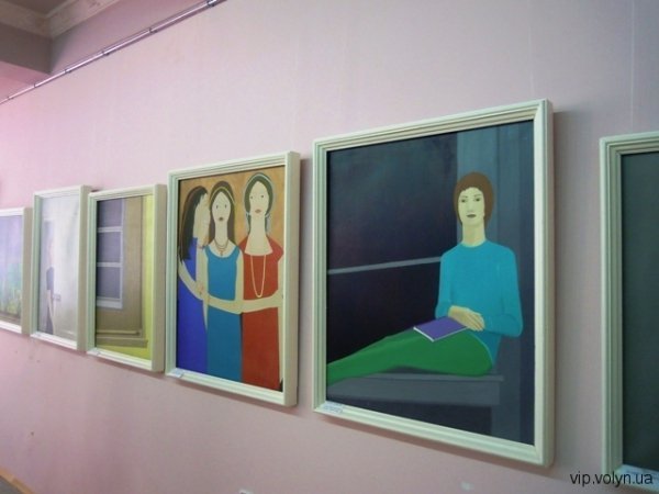 У Луцьку ‒ виставка художниці з США. ФОТО