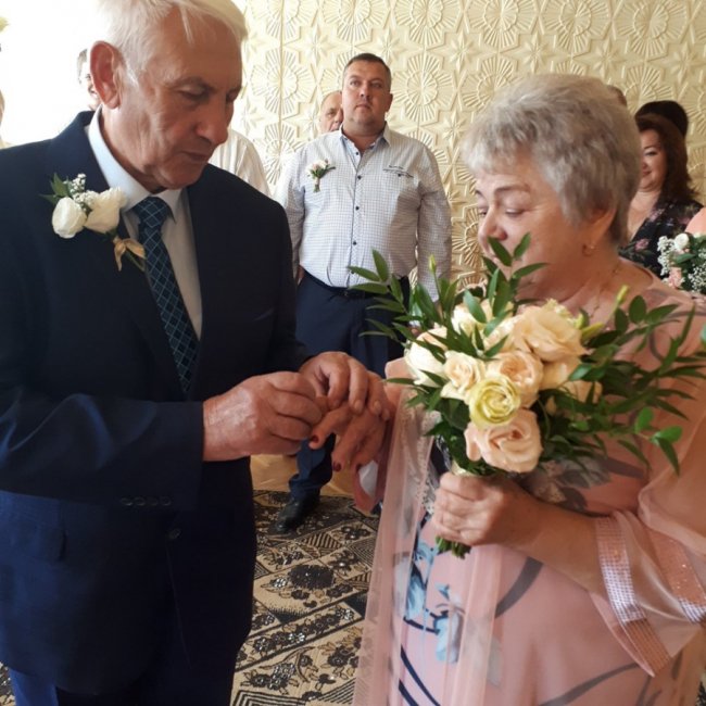 На Волині подружжя відгуляло «золоте» весілля. ФОТО