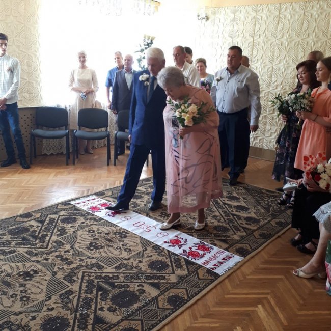 На Волині подружжя відгуляло «золоте» весілля. ФОТО