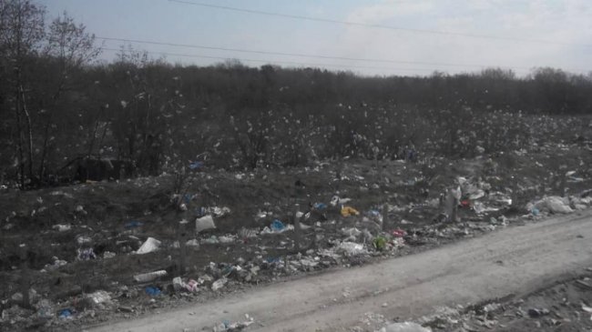 На сміттєзвалищі під Луцьком утворилося «озеро» з отруйних фільтратів. ФОТО