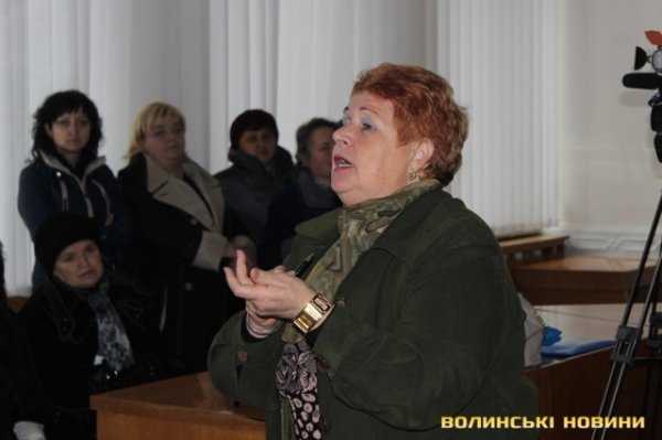 Матері бійців тербатальйону «Волинь» протестують під ОДА. ФОТО