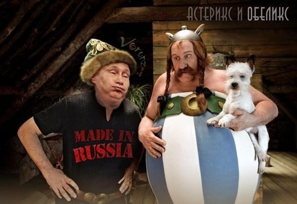 Інтернет глузує з актора Депардьє, який вирішив переселитися у Росію