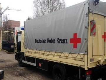У Луцьку пограбували автомобілі з німецькою «гуманітаркою». ФОТО