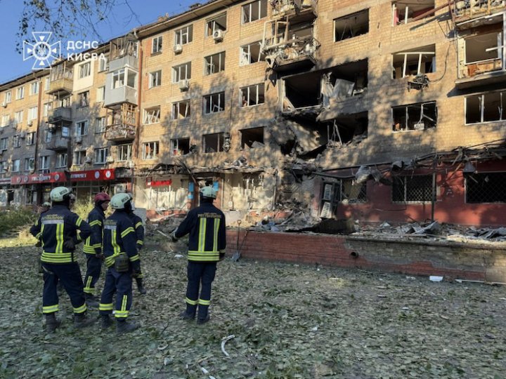 Росіяни масовано атакували Київ