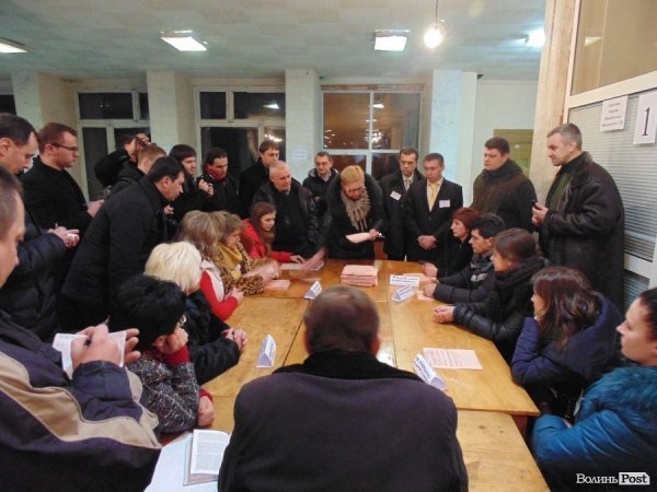 Вибори у Луцьку. ФОТО