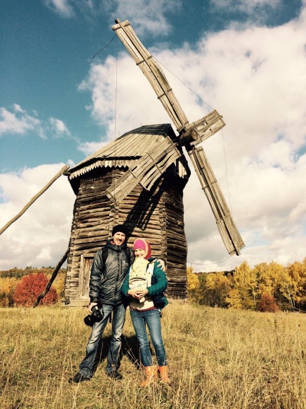 Традиційний вітряний млин