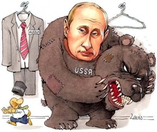 Карикатури на Путіна. ФОТО
