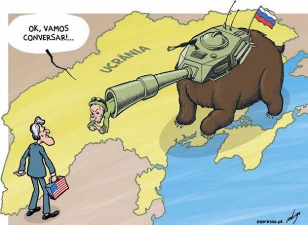 Карикатури на Путіна. ФОТО