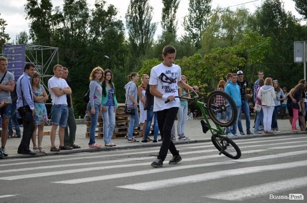 У Луцьку відбувся фестиваль екстриму. ФОТО