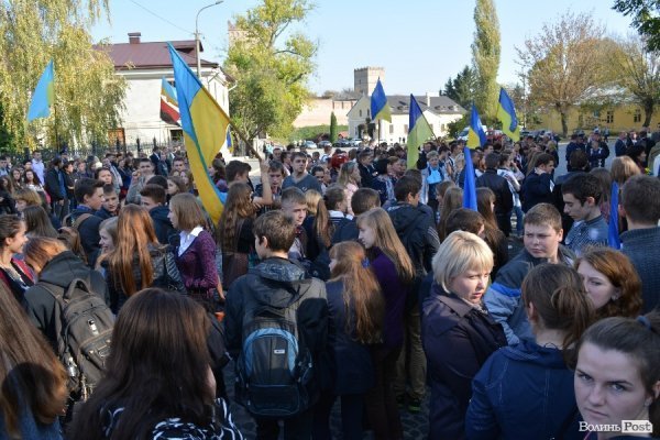 Марш героїв у Луцьку. ФОТО. ВІДЕО