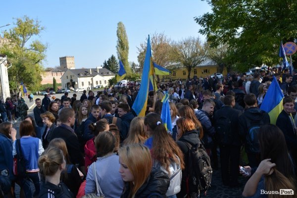 Марш героїв у Луцьку. ФОТО. ВІДЕО