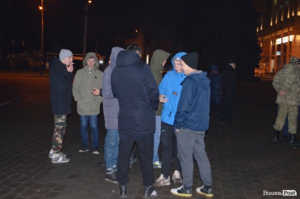 У Луцьку знову запанувала атмосфера Євромайдану. ФОТО