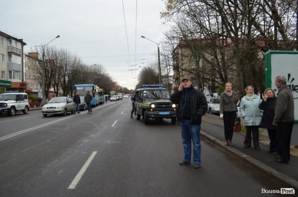 Бунт у Луцьку: як перекривали дорогу. ФОТО. ВІДЕО
