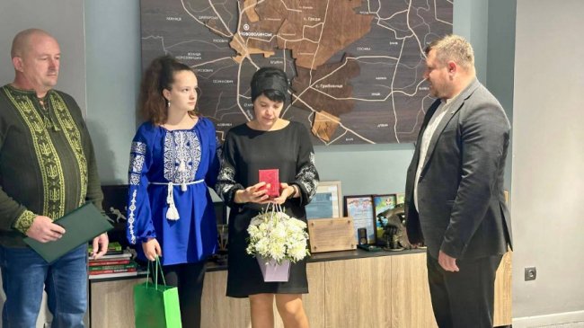 Нагороду полеглого волинянина Євгенія Зінченка отримали батьки