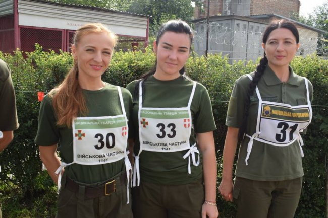 Як служать жінки у Нацгвардії в Луцьку. ФОТО