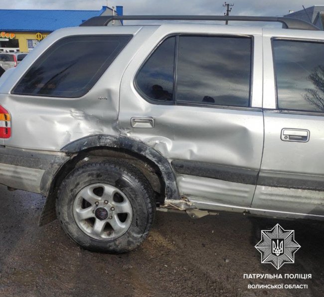 У Ковелі –  аварія: зіткнулися два автомобілі. ФОТО