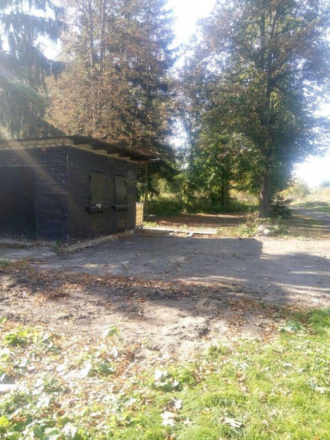 У луцькому парку знесли незаконні літні майданчики. ФОТО