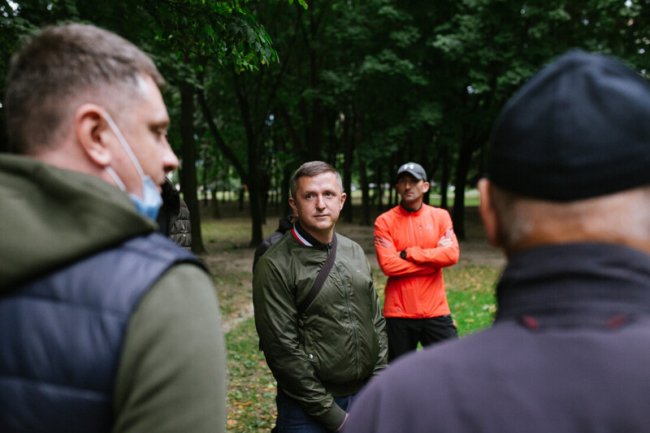 «Ми хочемо зробити цікавіший варіант», – Разумовський будуватиме особливі майданчики в парку за РАЦСом